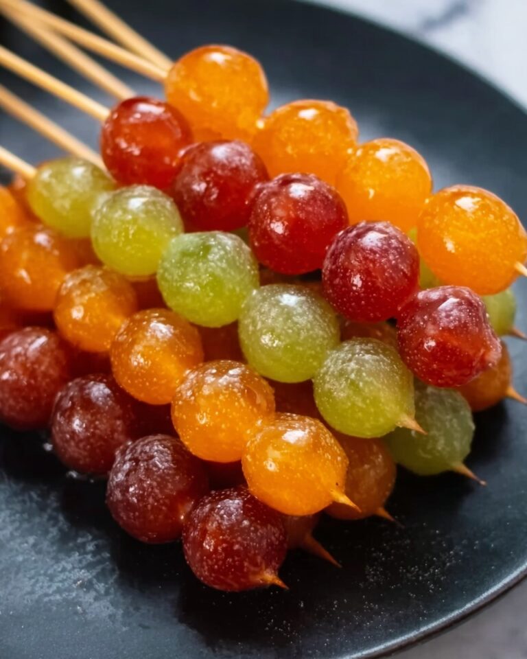 Tanghulu: Chinese Candied Fruit Skewers Recipe
