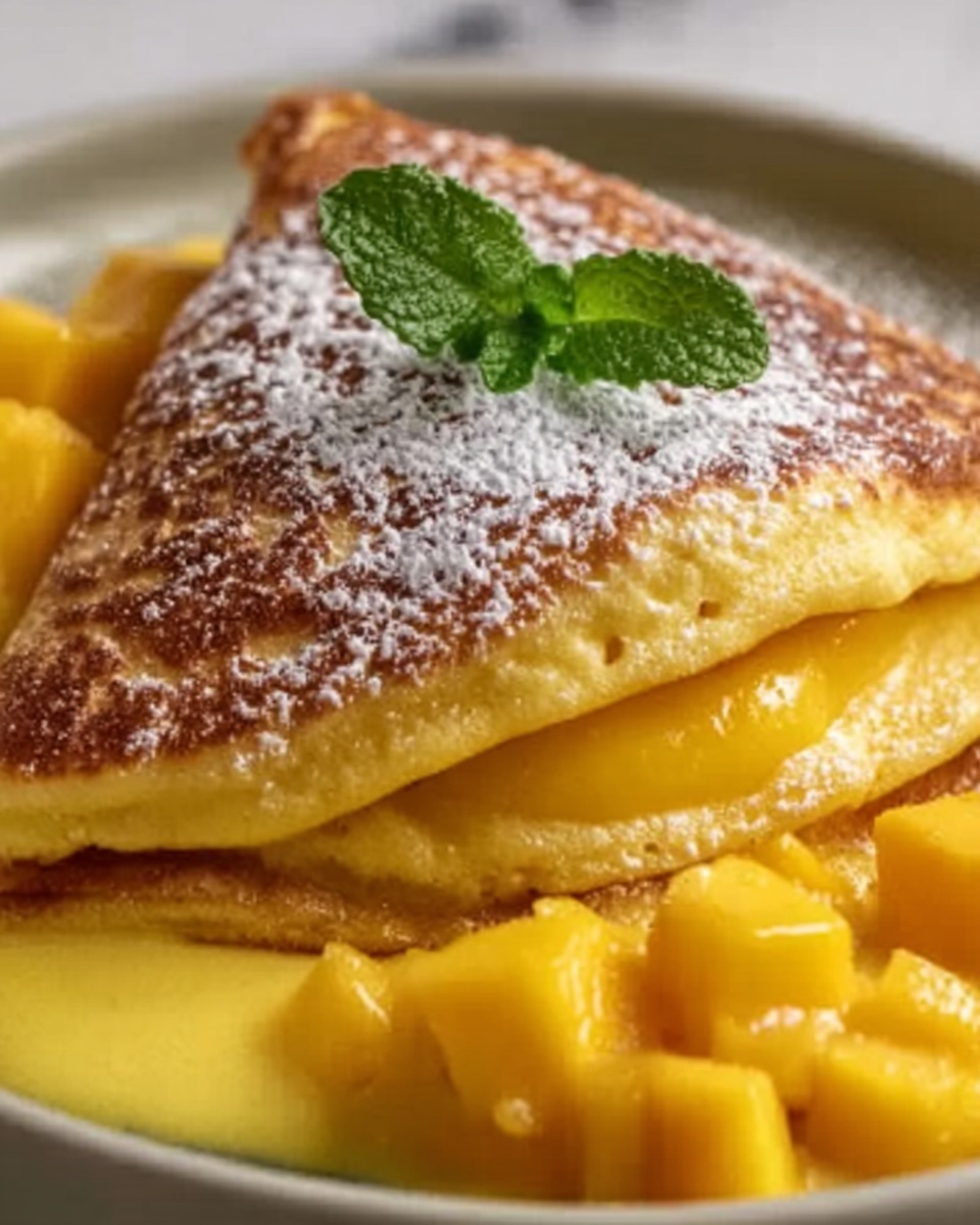 Mango Pancakes Recipe - Recipe Image
