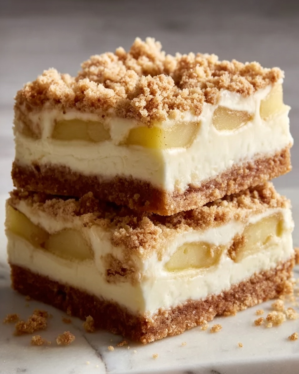 Apple Cheesecake Bars Recipe - Recipe Image