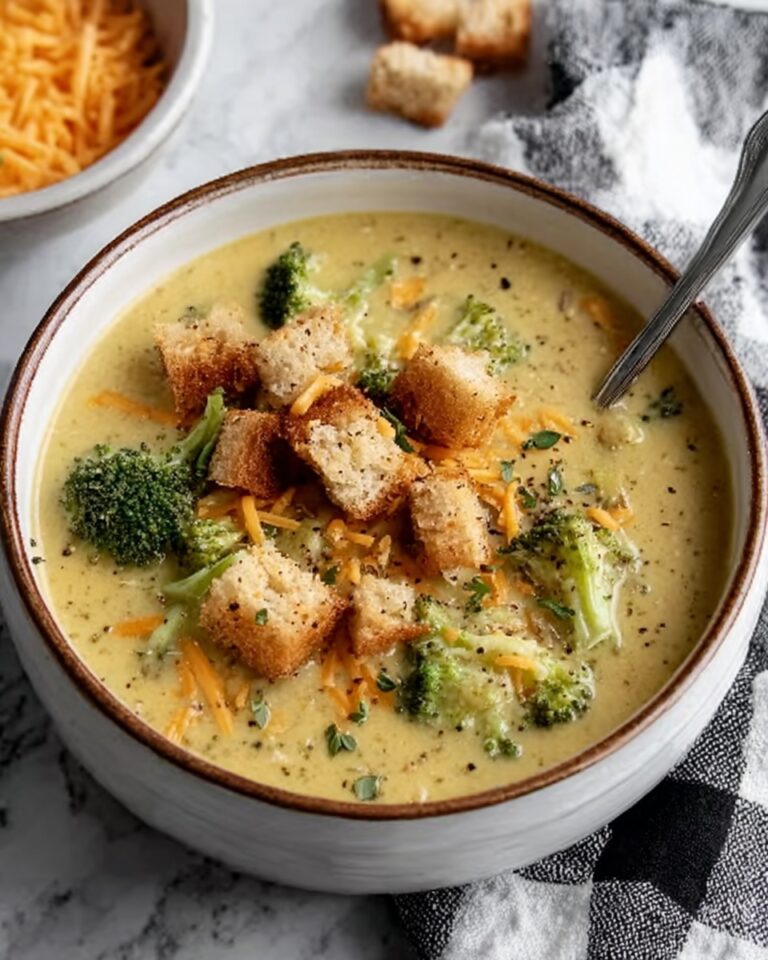 Broccoli Cheese Soup Recipe
