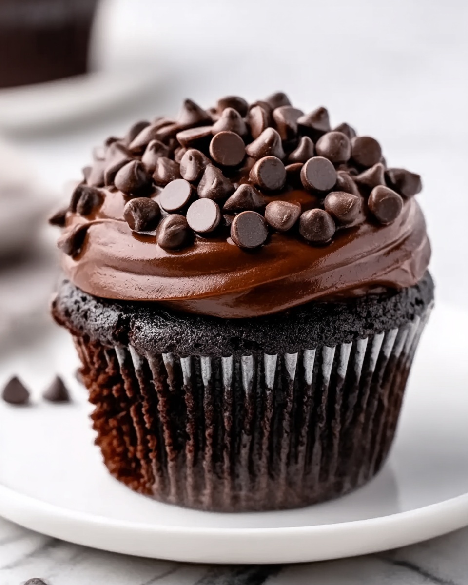 Ultimate Double Chocolate Cupcakes Recipe - Recipe Image
