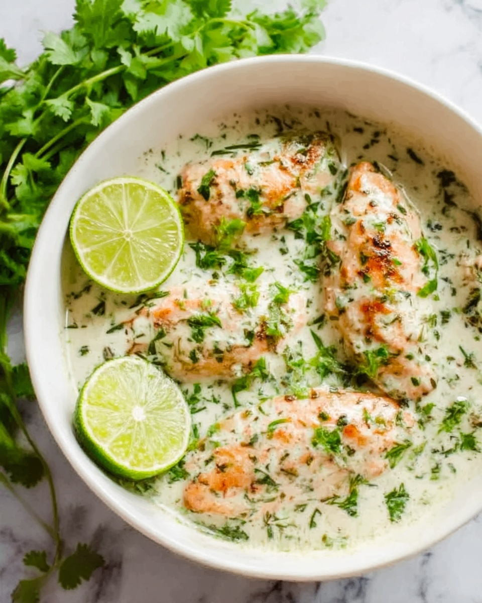 Creamy Coconut Lime Chicken Recipe - Recipe Image