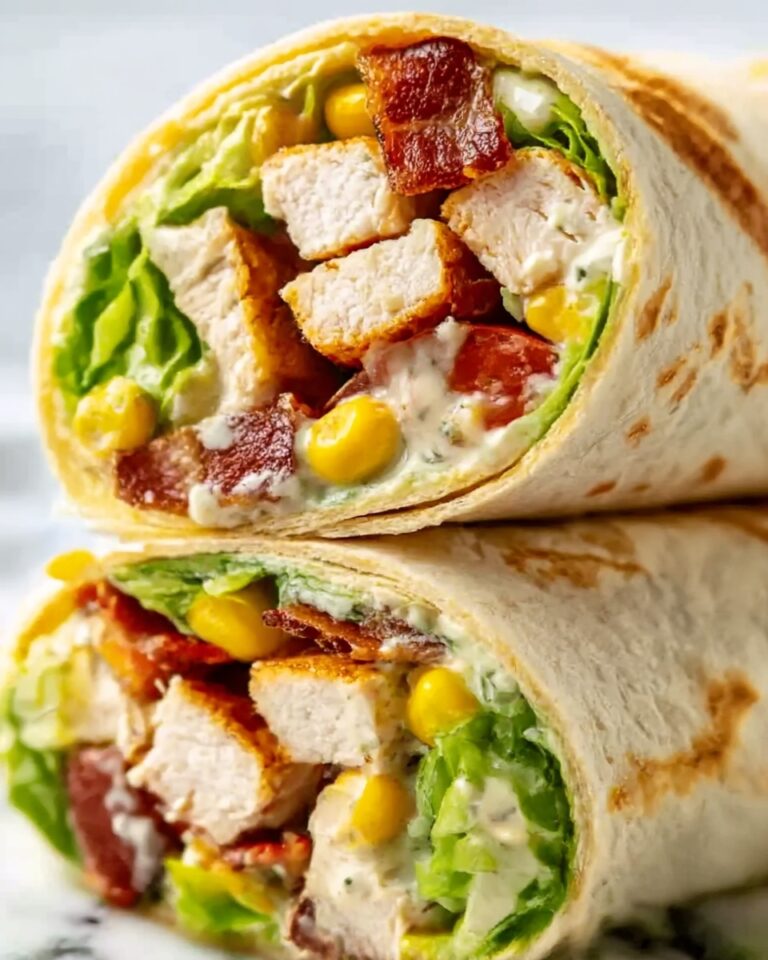 Chicken BLT Wrap Recipe