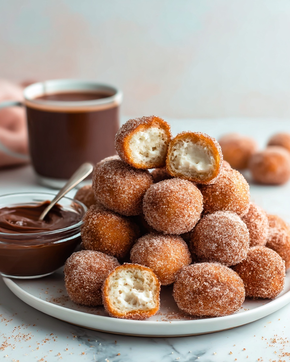 One-Hour Chocolate and Cinnamon-Sugar Soft Pretzel Bites Recipe - Recipe Image