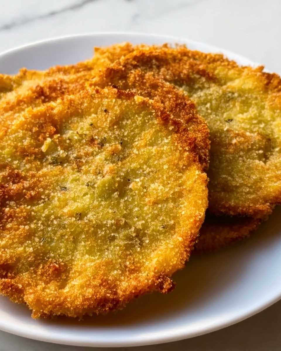 Easy Oven-Fried Green Tomatoes Recipe - Recipe Image