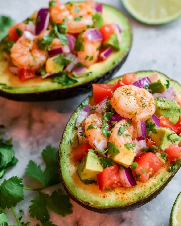 Shrimp Stuffed Avocados Recipe