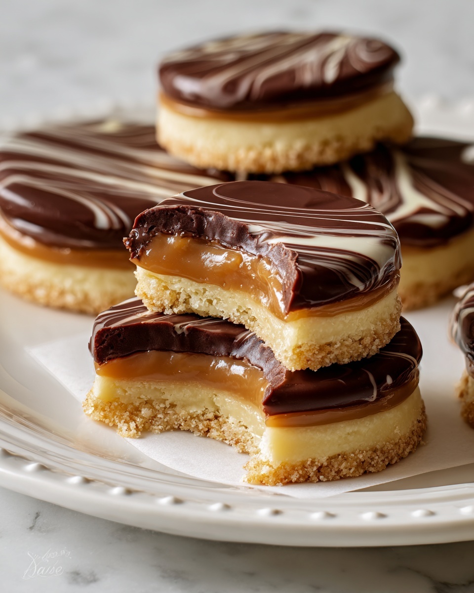 Twix Cookies Recipe - Recipe Image