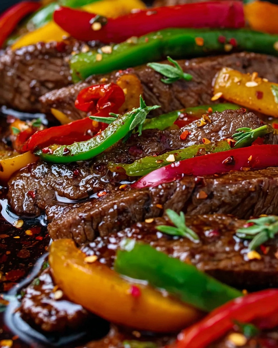 Chinese Pepper Steak Recipe - Recipe Image