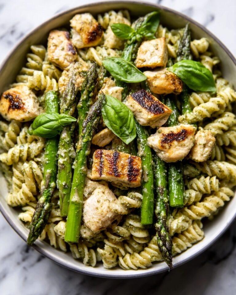 Grilled Chicken Asparagus Pasta Recipe