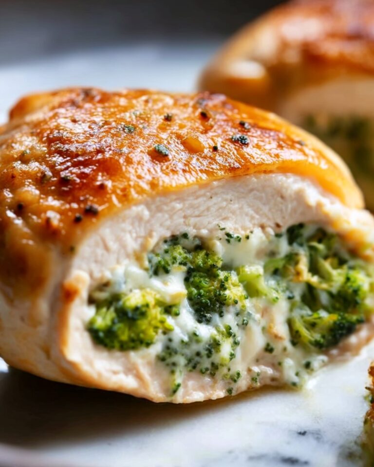 Broccoli and Cheese Stuffed Chicken Breast Recipe