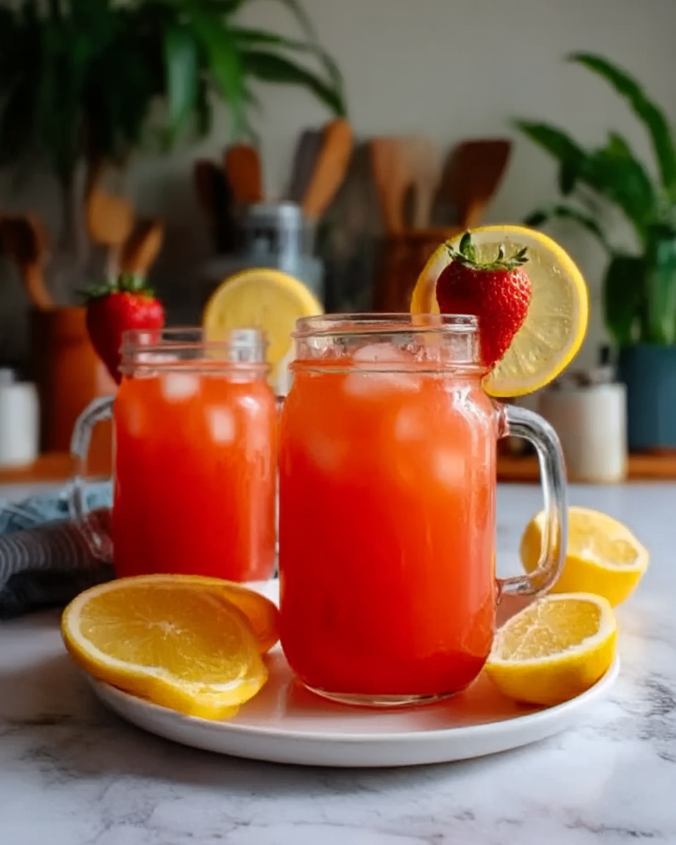 Refreshing Strawberry Lemonade Recipe - Recipe Image