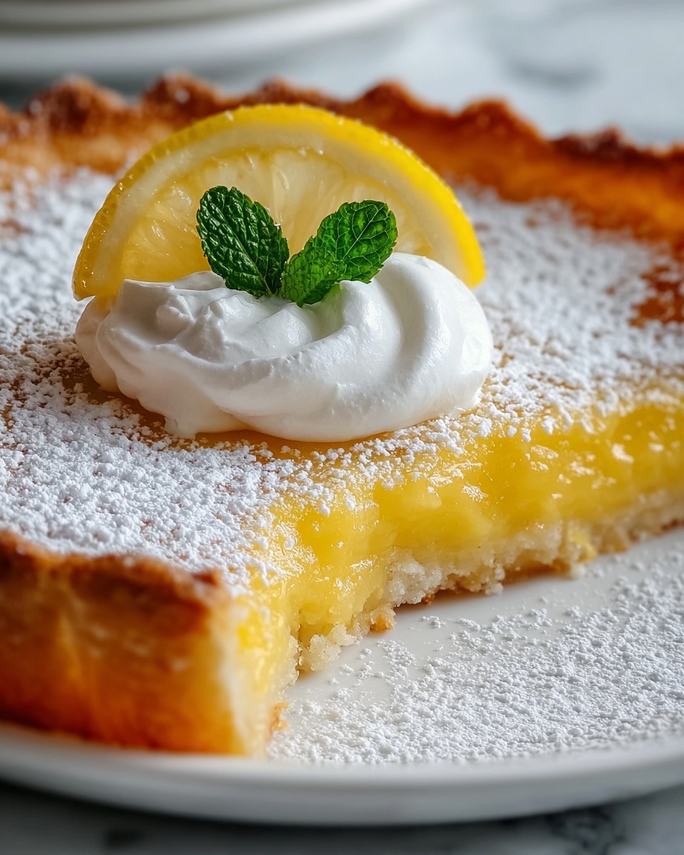 Lemon Cream Cheese Dump Cake Recipe - Recipe Image