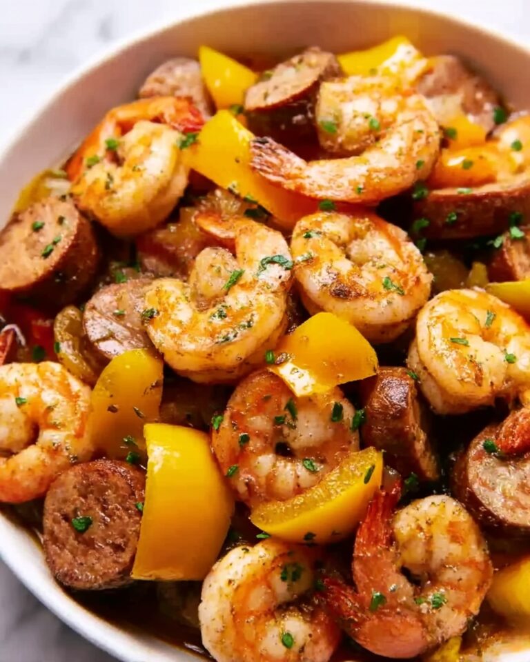 Slow Cooker Shrimp Boil with Andouille Sausage Recipe