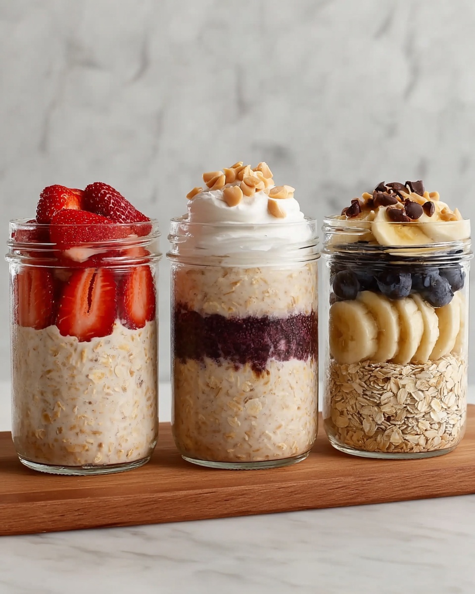 Creamy Protein-Packed Overnight Oats Recipe - Recipe Image