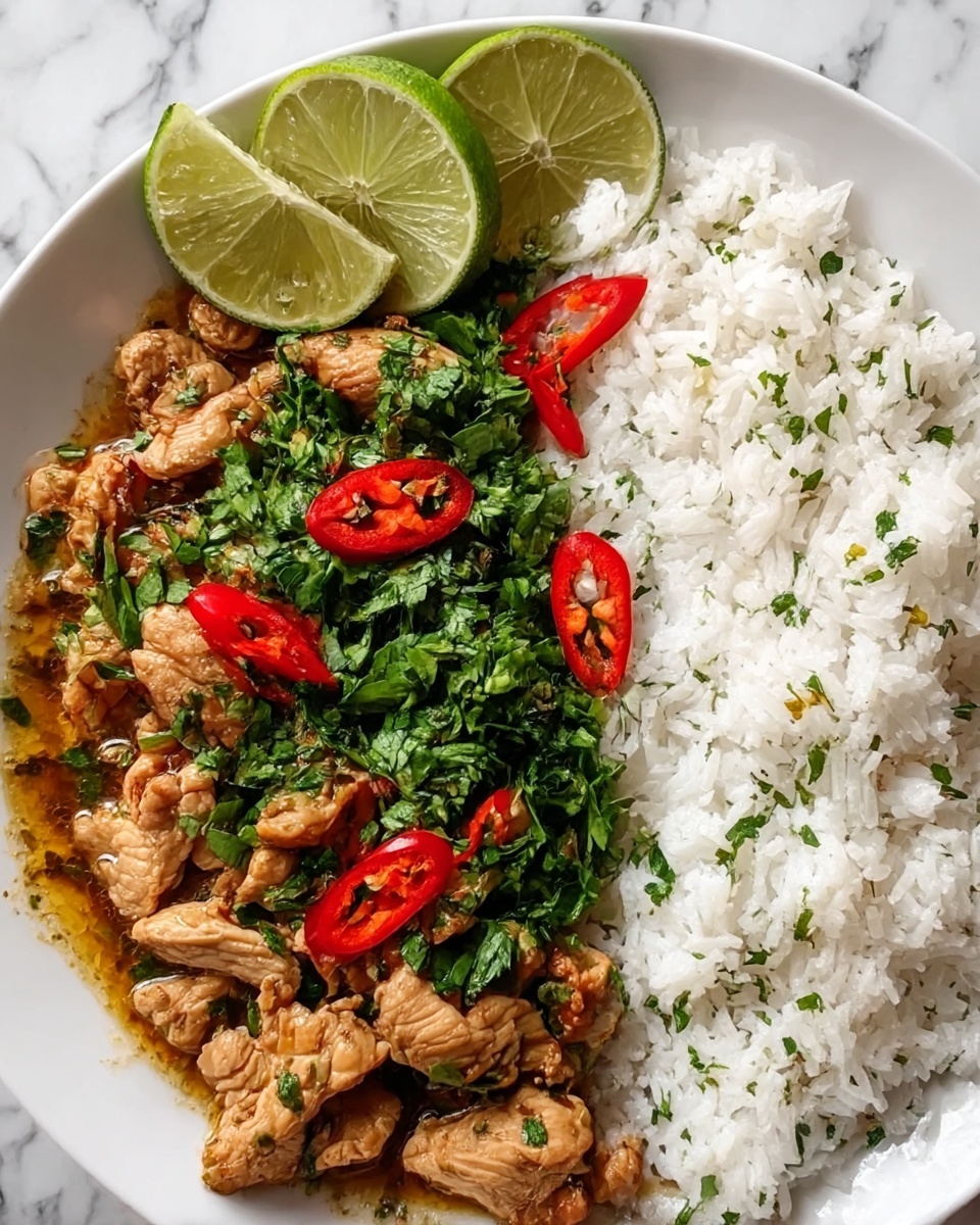 Coconut Chicken & Rice Recipe - Recipe Image