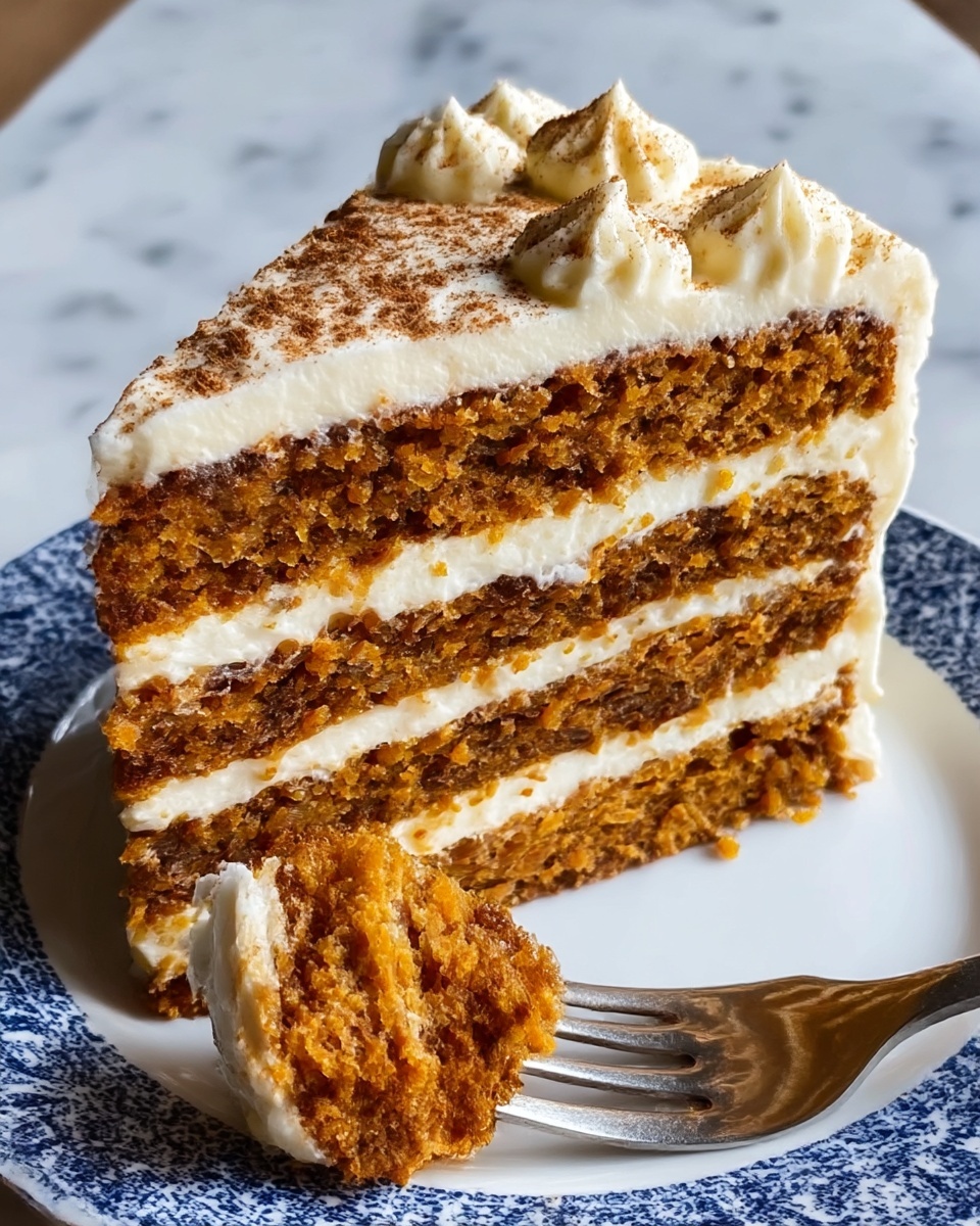 Pumpkin Layer Cake with Cream Cheese Frosting Recipe - Recipe Image
