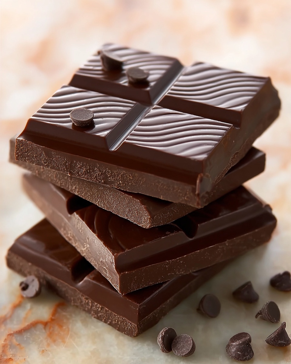 Homemade Chocolate Bars Recipe - Recipe Image