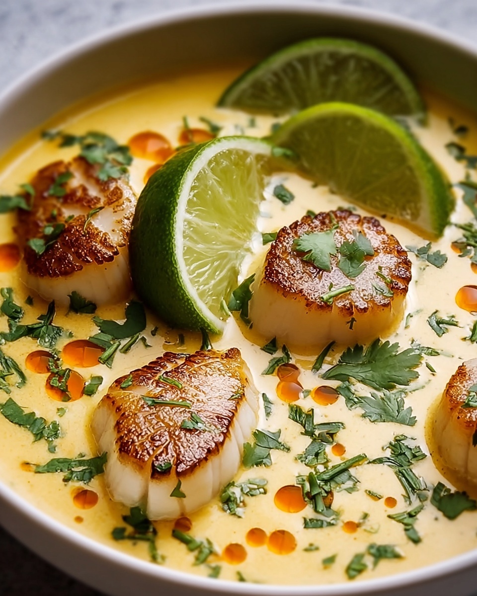 Coconut Lime Fish Soup Recipe - Recipe Image