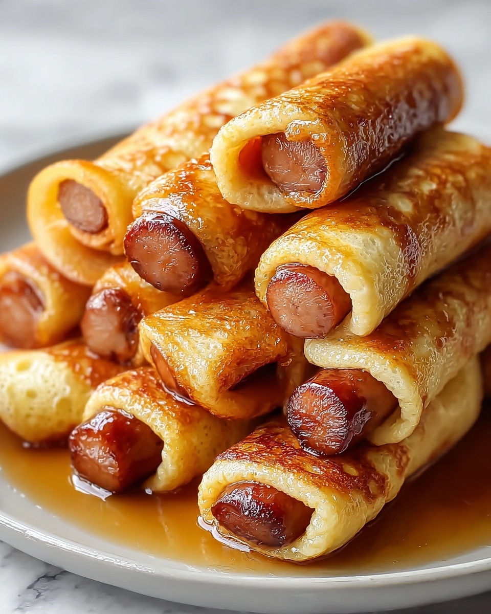 Sausage French Toast Roll-Ups Recipe - Recipe Image