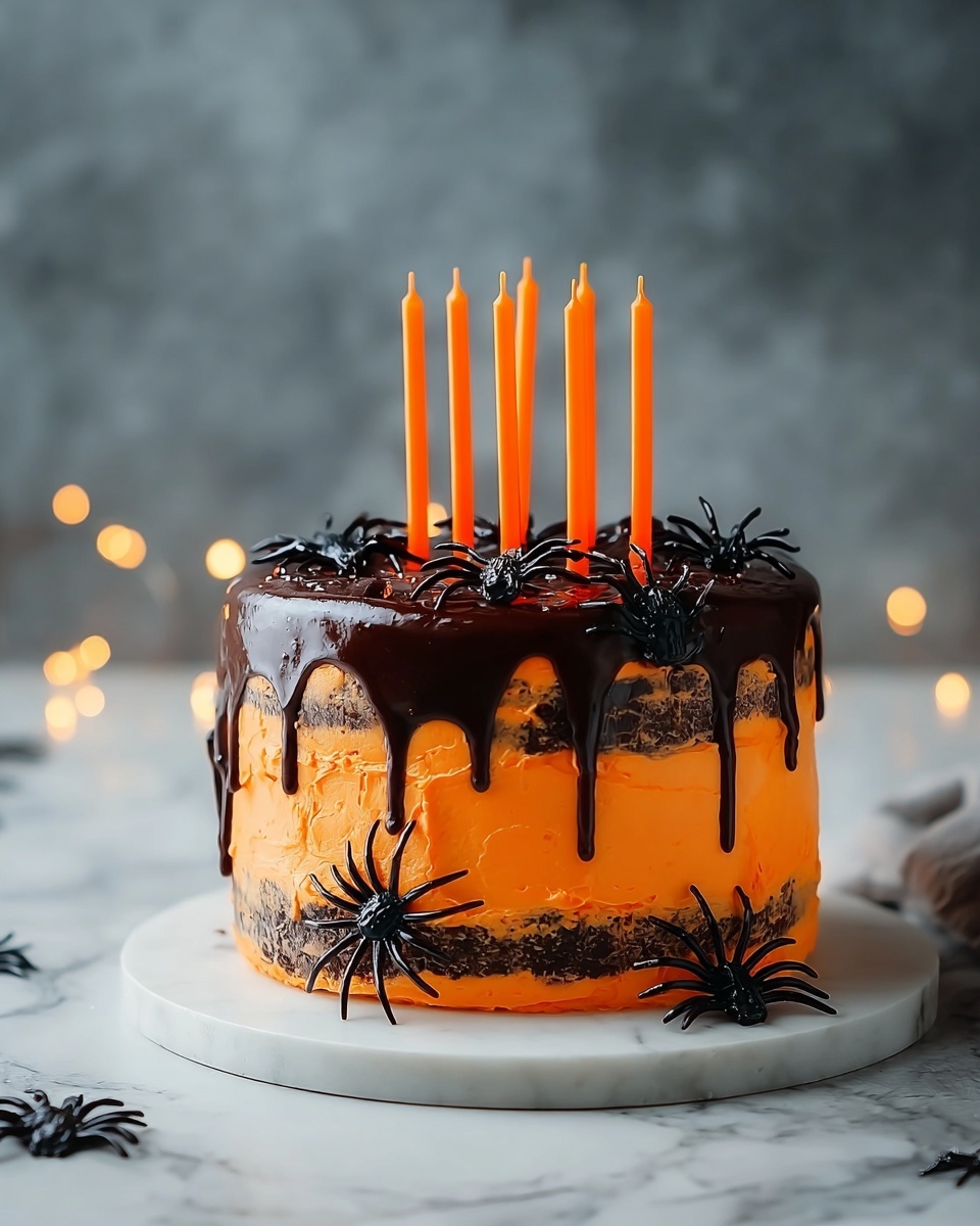Halloween Birthday Cake Recipe - Recipe Image