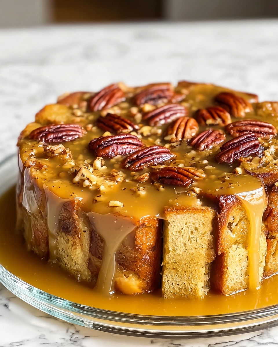 Pumpkin Praline Bread Pudding Recipe - Recipe Image