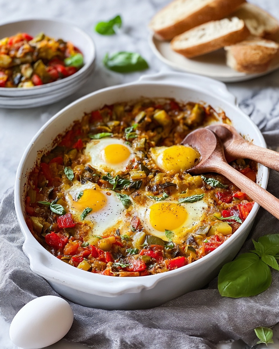 Pisto Manchego With Eggs Recipe - Recipe Image