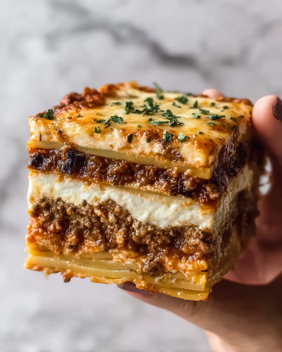 Outrageously Delicious Greek Moussaka Recipe - Recipe Image