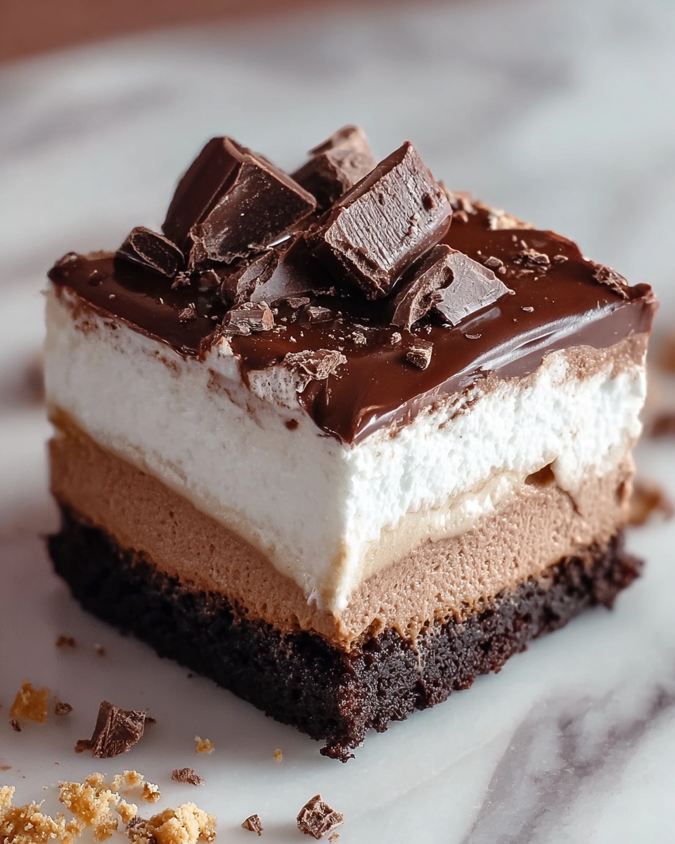 Hot Chocolate Slice Recipe - Recipe Image