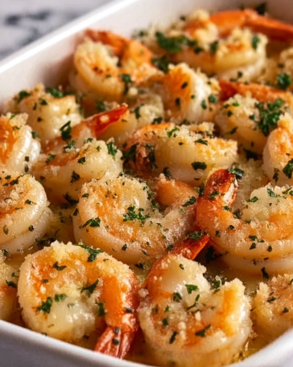 Baked Garlic Parmesan Shrimp Recipe - Recipe Image