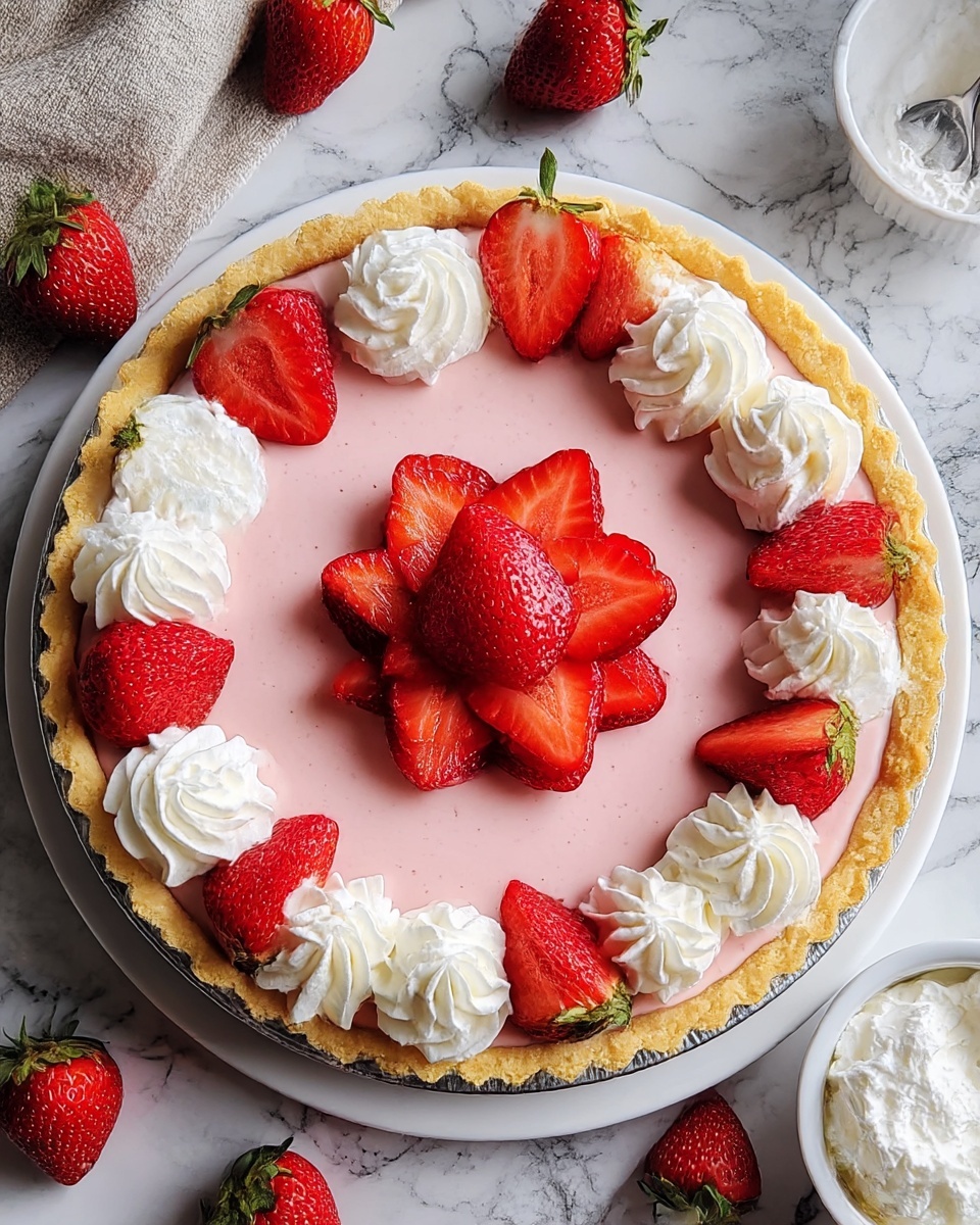Whipped Strawberry Tart Recipe - Recipe Image