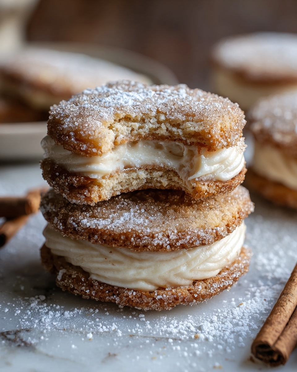 Cheesecake Stuffed Churro Cookies Recipe - Recipe Image