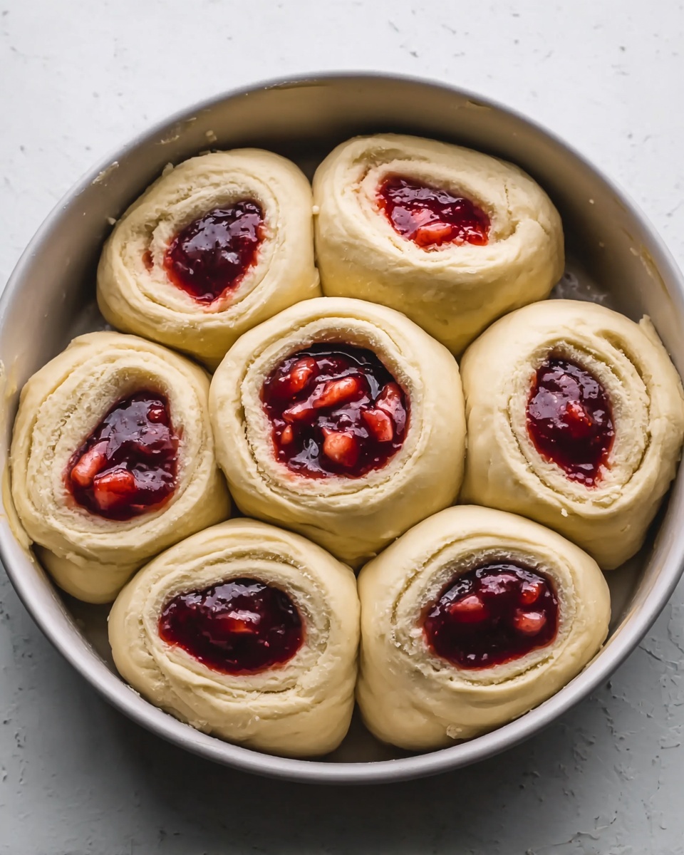 Strawberry Cinnamon Rolls Recipe - Recipe Image