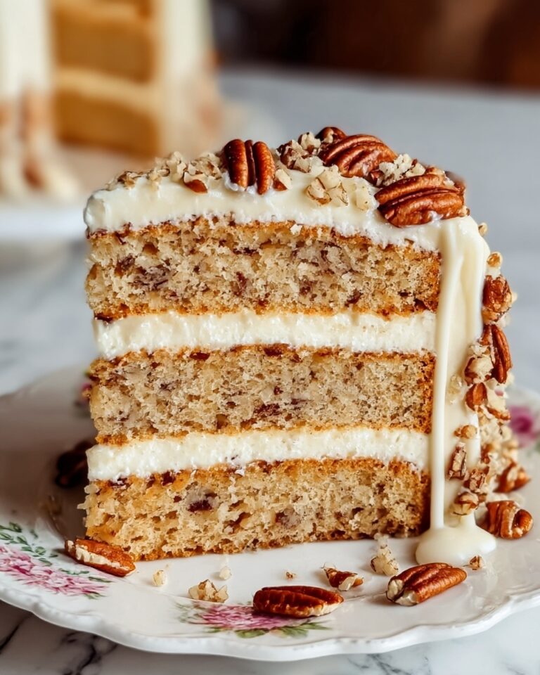 Pecan Praline Buttermilk Pound Cake Recipe