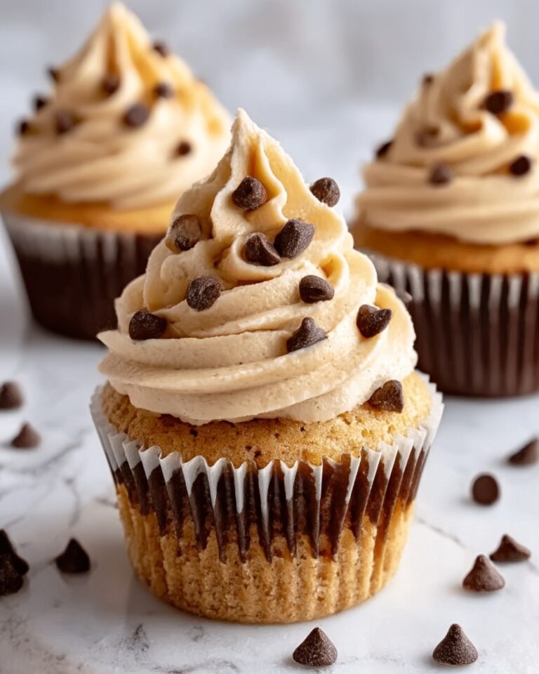 Chocolate Chip Cookie Dough Cupcakes Recipe