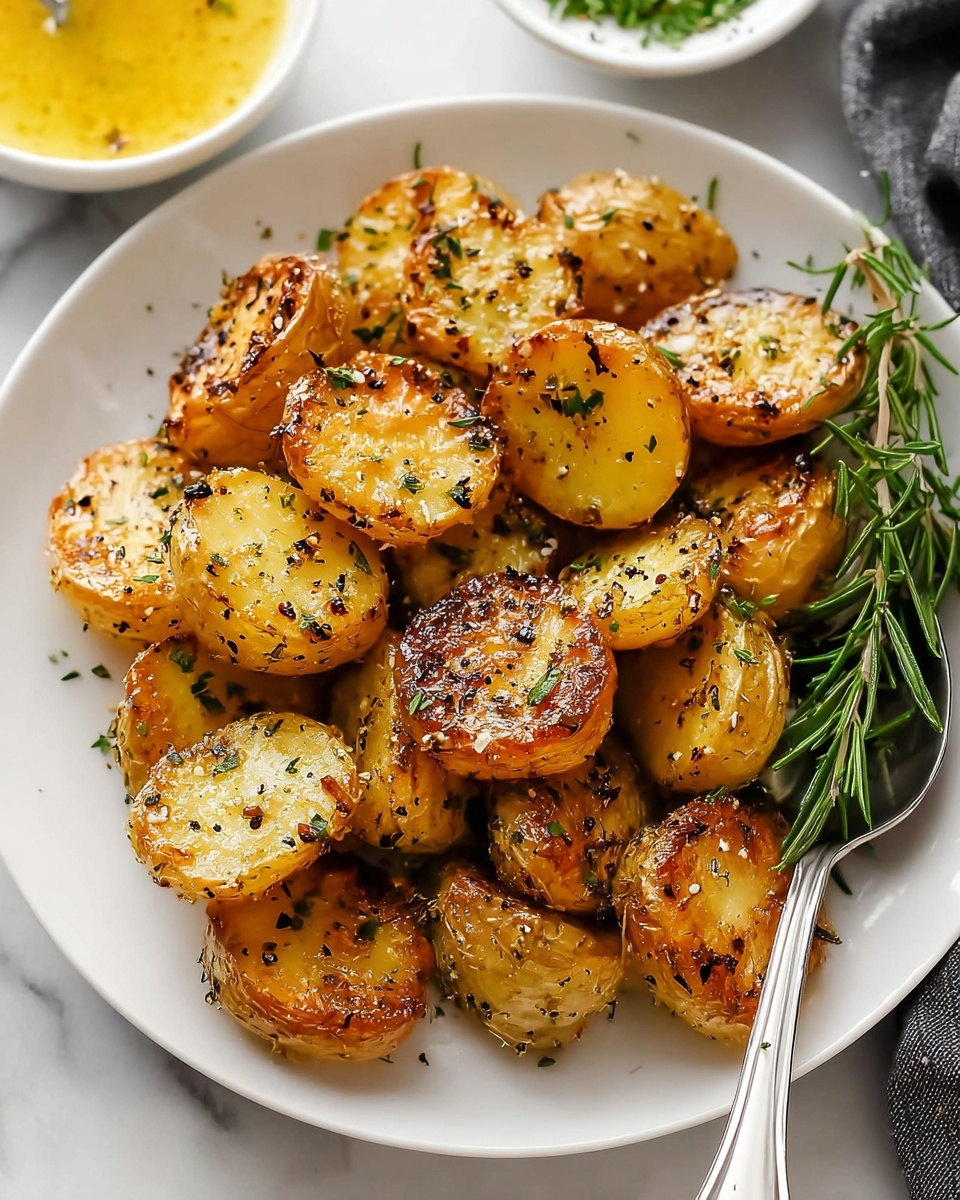 Garlic Roasted Potatoes Recipe - Recipe Image