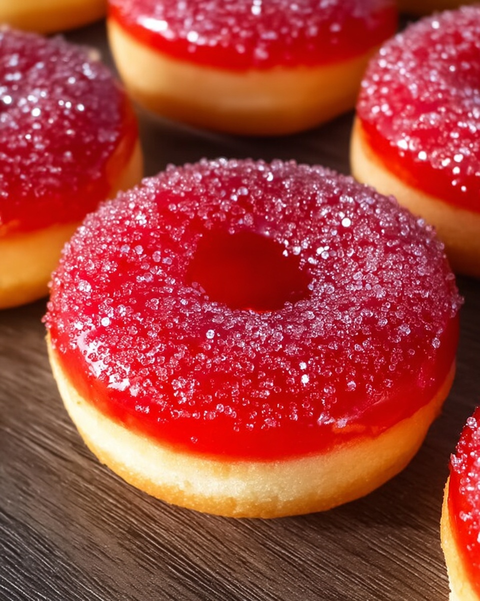 Gummy Glazed Donuts Recipe - Recipe Image