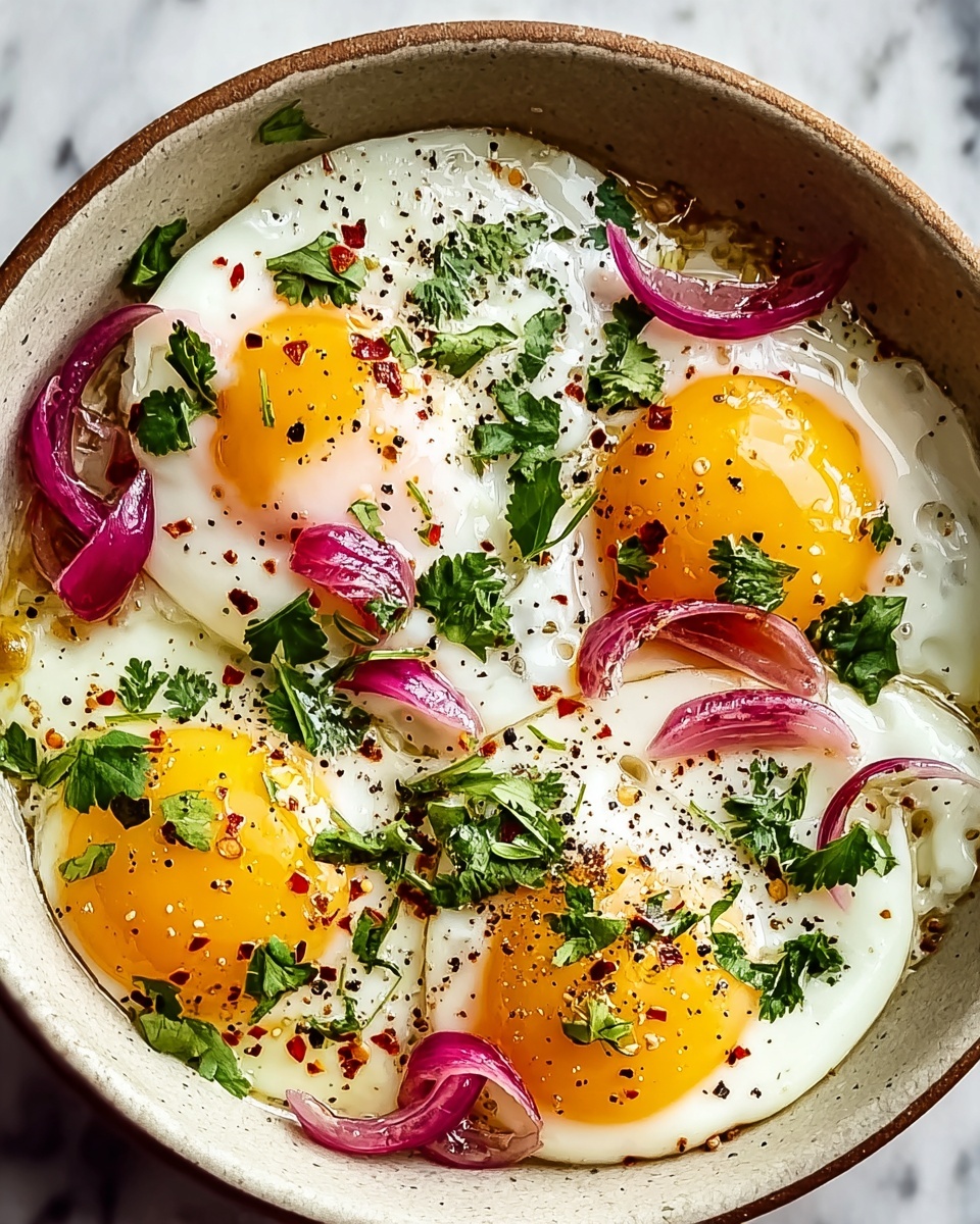 Turkish Eggs with Spicy Paprika Yogurt Recipe - Recipe Image