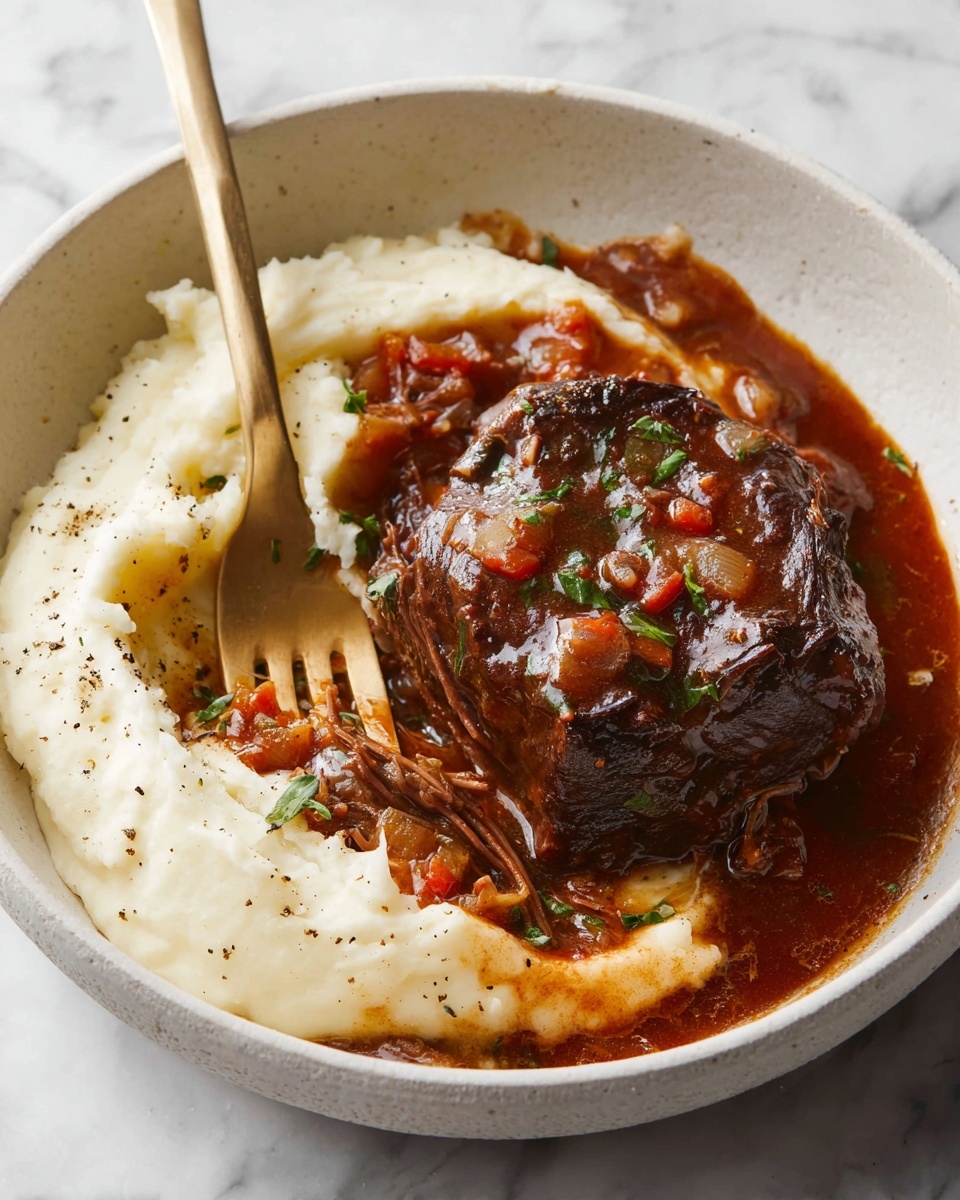 Crockpot Red Wine Braised Short Ribs Recipe - Recipe Image