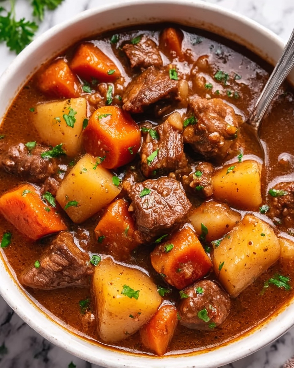 Old-Fashioned Beef Stew Recipe - Recipe Image