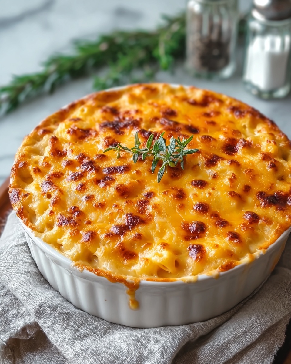 Southern Baked Macaroni and Cheese Recipe - Recipe Image