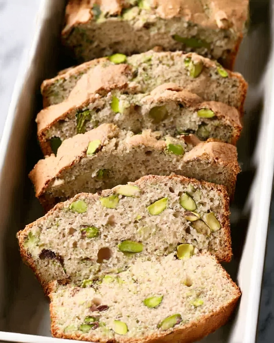 Pistachio Pudding Bread Recipe - Recipe Image