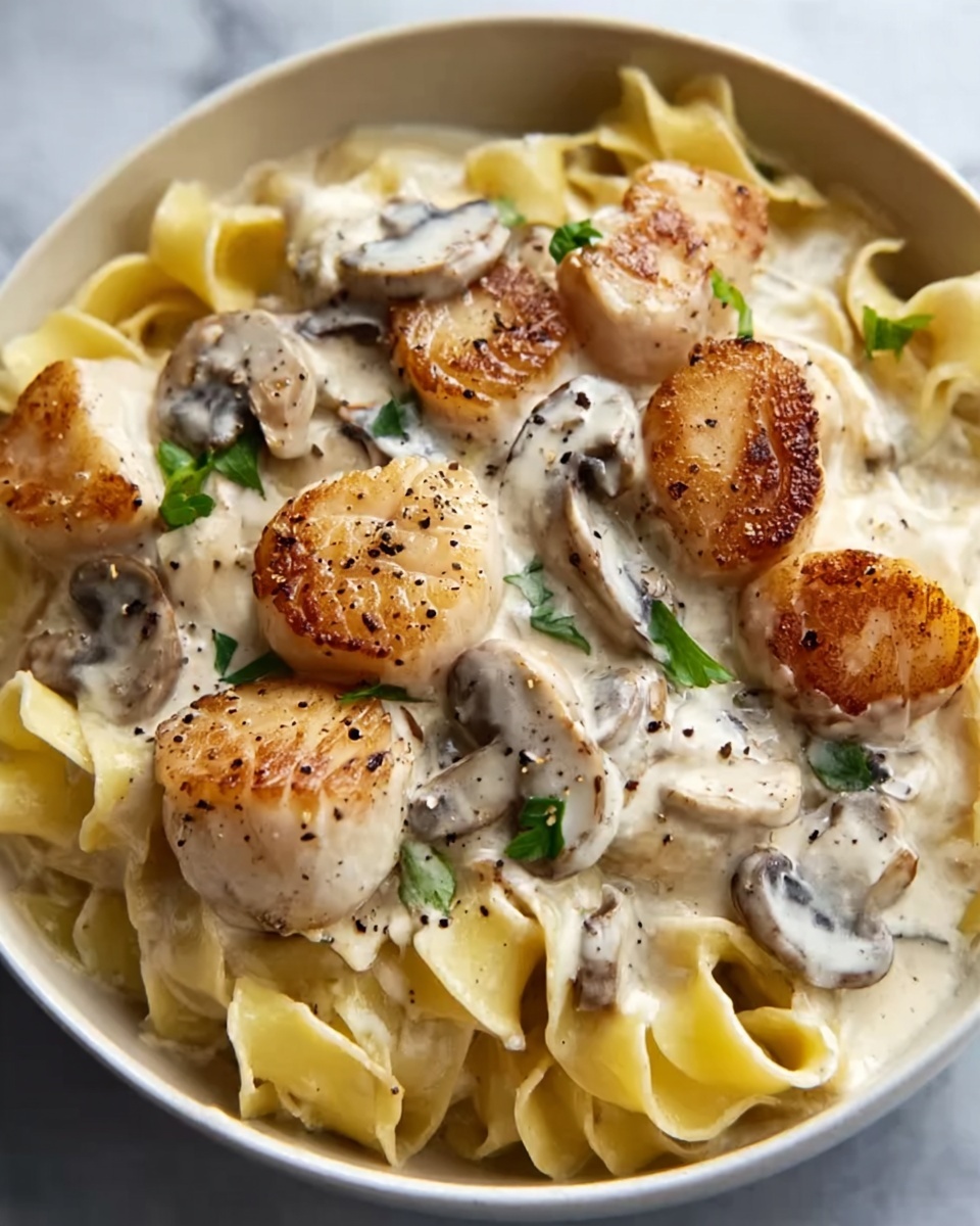 Creamy Chicken and Mushroom Pasta Recipe - Recipe Image