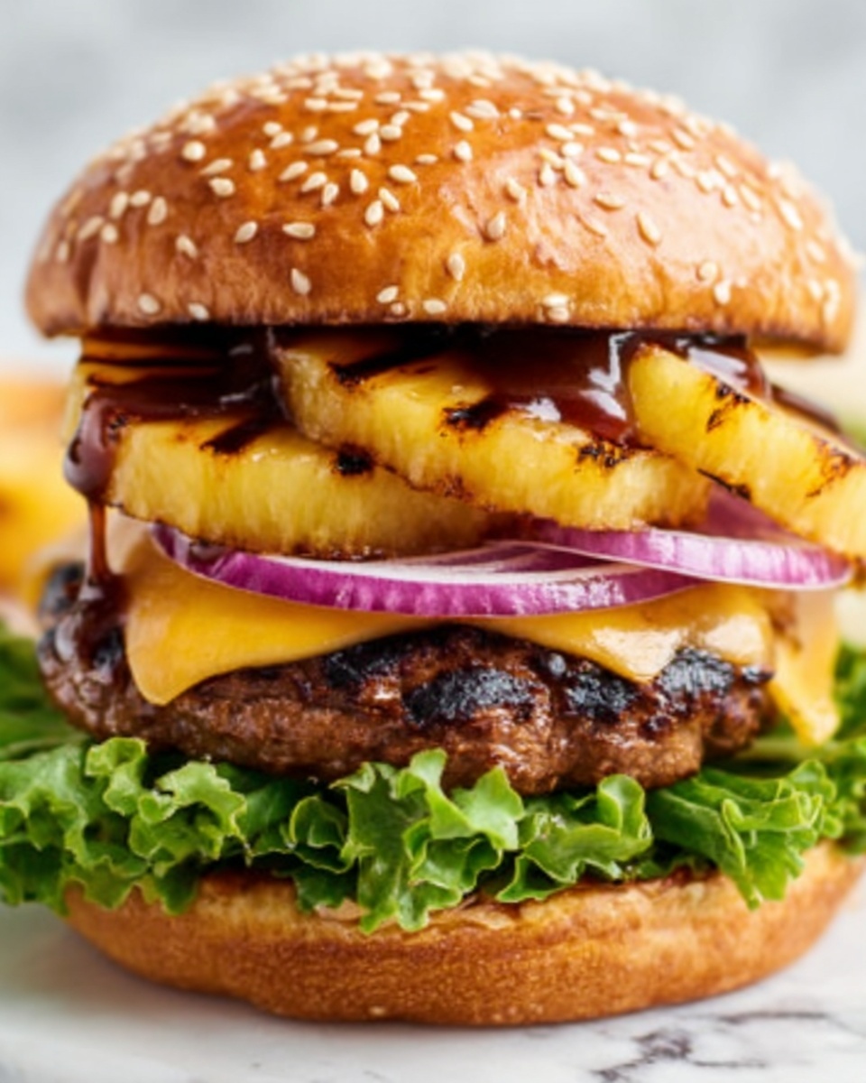 Hawaiian Burger Recipe - Recipe Image