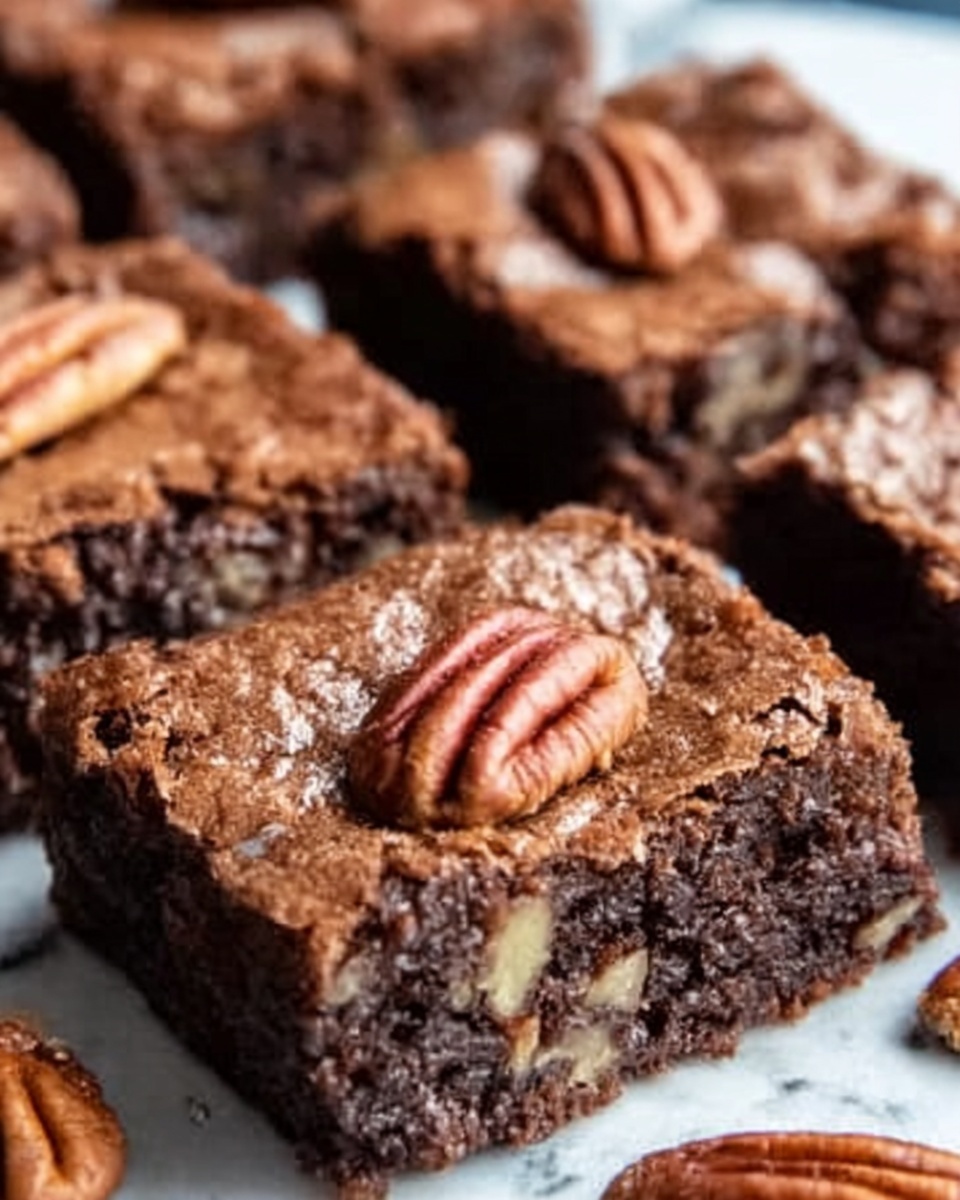Pecan Pie Brownies Recipe - Recipe Image