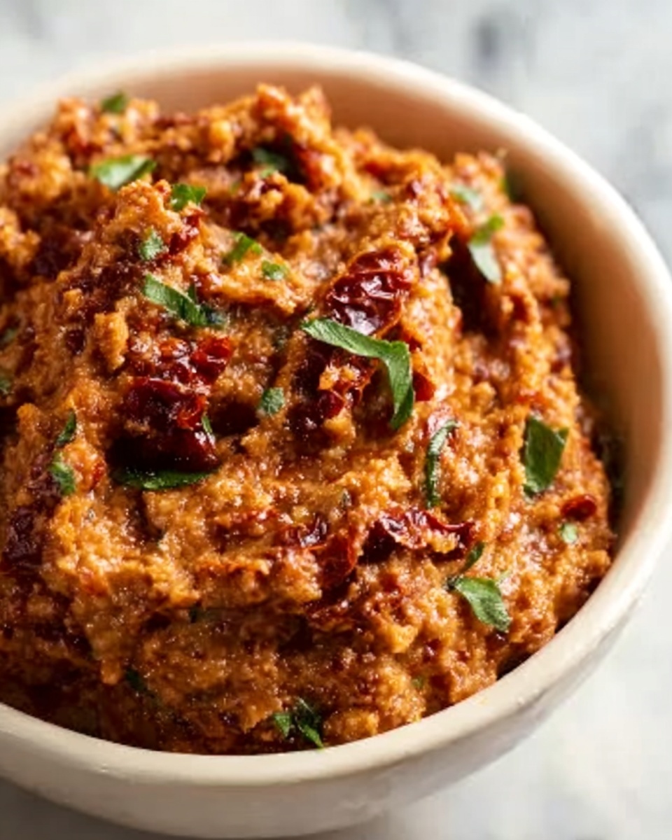 Sun-Dried Tomato and Herb Spread Recipe - Recipe Image