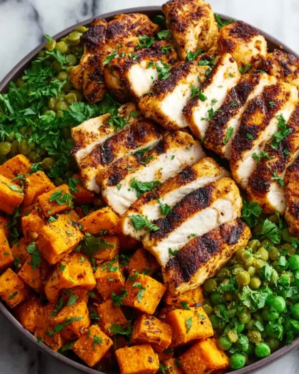 Cajun Chicken & Sweet Potato Bowls Recipe - Recipe Image