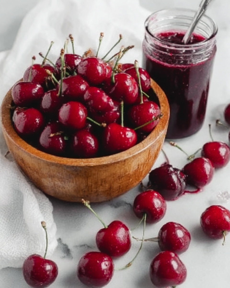 Small Batch Cherry Jam Recipe - Recipe Image