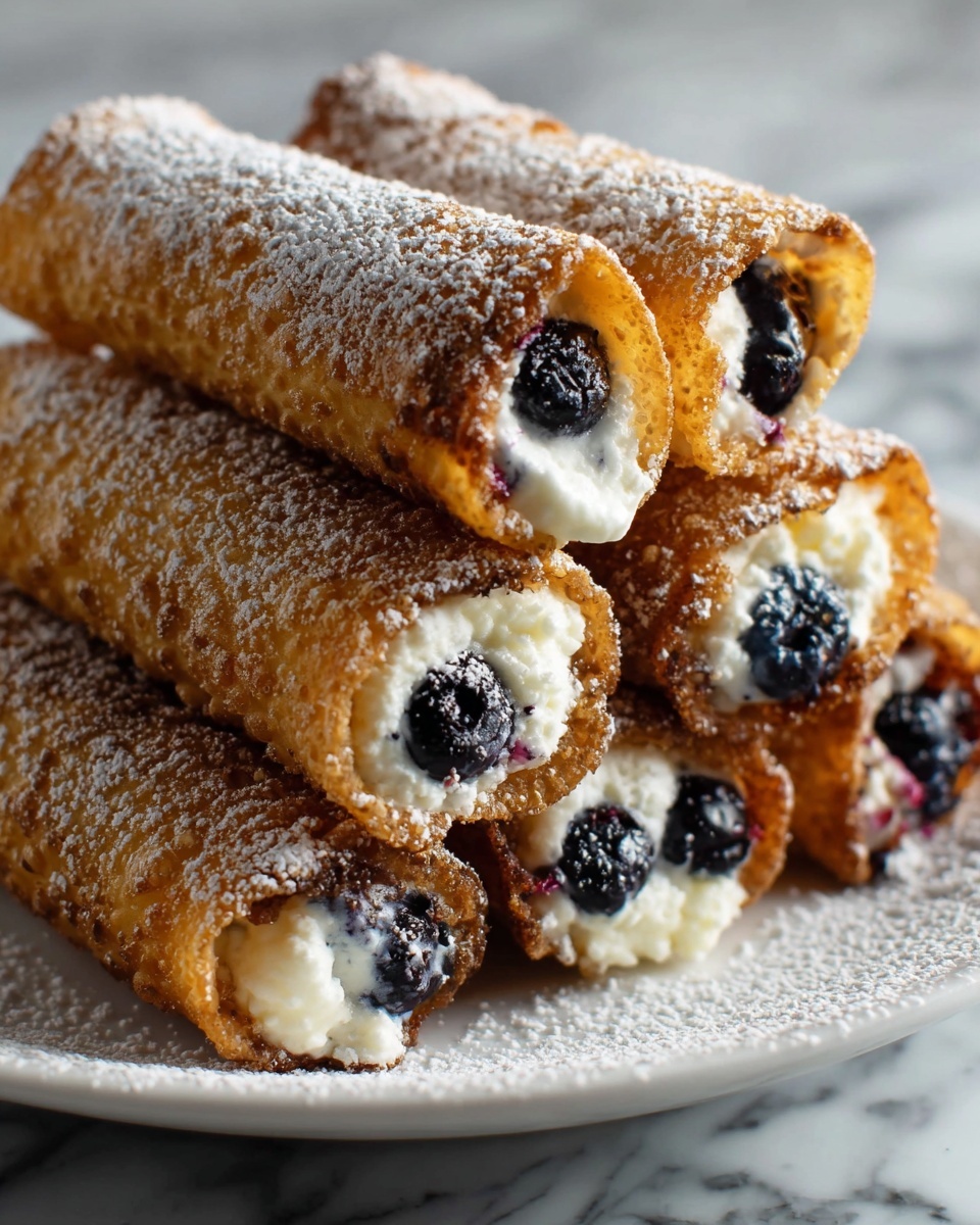 Blueberry French Toast Roll Ups Recipe - Recipe Image
