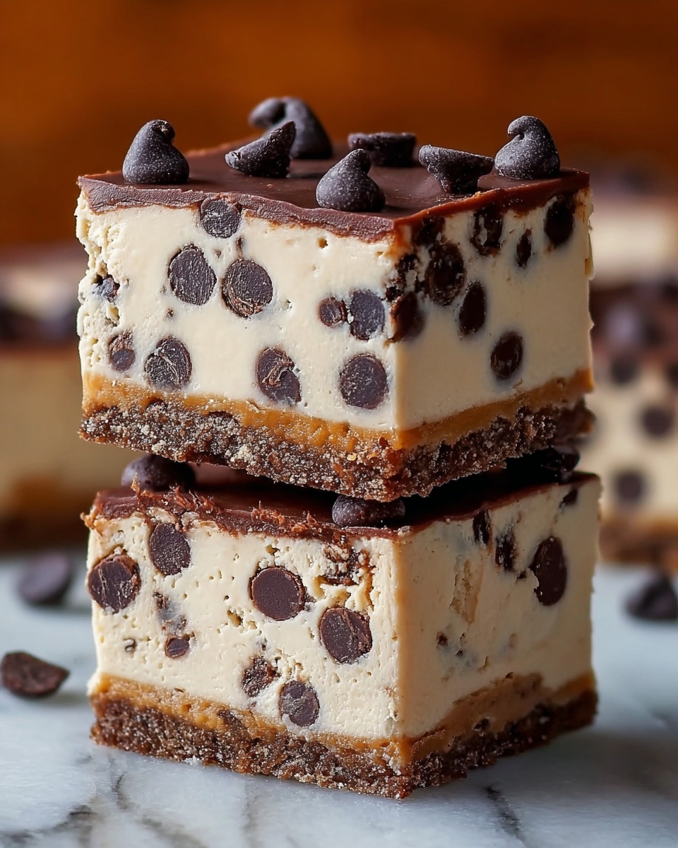 Chocolate Chip Cookie Dough Bars Recipe - Recipe Image