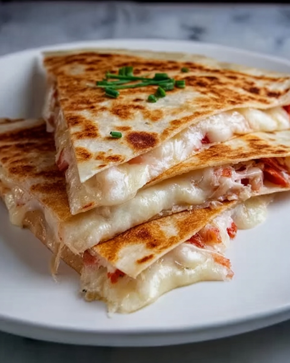 King Crab Quesadillas Recipe - Recipe Image